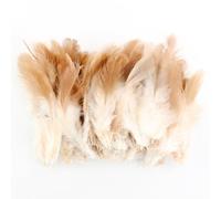 200 Pcs Natural Feathers Pheasant Feathers 5-8cm DIY Decorations Crafts Feathers Bulk Chicken Feather for Hats Earring Dream Catcher Activities Project Wedding Party Cosply Props Home Decoration (Ⅰ)