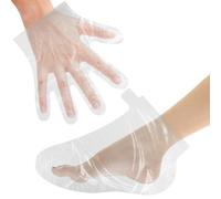 200 Pcs Paraffin Wax Liners for Feet and Hand,Paraffin Bath Liners Plastic Hand and Foot Bags for Hand&Feet Thermal Hot Wax Therapy SPA Paraffin Wax Machine,Larger and Thicker