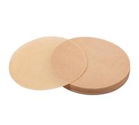 200 Pcs Parchment Paper Rounds 4 Inch Round Cake Liners, Baking Parchment Circles, for Round Cake Tin Air Fryer Springform Cakes Tin Tortilla Press, Brown