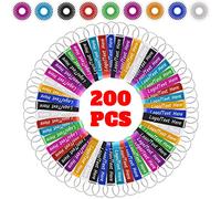 200 PCS Personalised Bottle Opener,Custom Aluminum Beer Bottle Opener with Text/Logo Customized Bottle Openers Wedding Favors Bulk,Baby Shower,Anniversaries,Party,Birthday-Multicolor