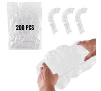200 PCS Potty Chair Liners with Elastic, Disposable Portable Potty Training Bags, Potty Refill Liners, Toilet Seat Cover 17x8Inches
