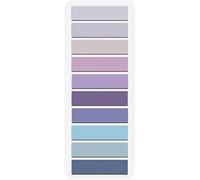 200 Pcs Purple Sticky Index Tabs, Page Markers Notes Tabs Writable and Repositionable Book Flags Tabs Strip Index Tabs for Page Marking Classify File