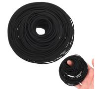 200 Pcs Recorder Rubber Belts 40-135 mm Cassette Tape Machine Repair Maintenance Mix Cassette Recorder Belts for DVD CD LD VCR Repeater Drives (1mm Width)