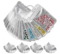 200 PCS Reusable Diamond Painting Beads Storage Bags for Diamond Art Storage, Diamond Painting Beads Storage, Craft Supplies Storage Accessories, Bead and Gem Organizer for DIY Projects