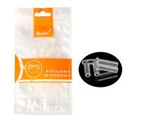 (200 Pcs) Rimless Glasses Double Rubber Plug PVC Frameless Glasses Repair Part DIY Eyeglasses Accessories 1.4/1.5/1.6/1.7/2.0 ((200 Pcs)1.4mm*0.8mm*7.0mm(with Hole))