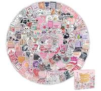 200 Pcs Romance Book Stickers, Funny Bookish Stickers with Gift Box for Book Lovers, Waterproof Aesthetic Decal for Laptop, Water Bottle, Scrapbook and Notebook