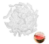 200 Pcs Shrinkable Food Covers, Fresh Keeping Bags, Elastic Plastic Food Storage Covers Cling Film Bag, Elastic Bowl Lids Kitchen Supplies for Fruit Vegetable Meat Food Preservation (200PCS)