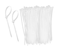 200 Pcs Small Cable Ties White,100mmx2.5mm White Mini Thin Zip Ties,Nylon Plastic Self Locking Small Cable Wrap for Tidy Wires Home Workshop and Garden