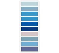 200 Pcs Sticky Index Tabs, Page Markers Notes Tabs Writable and Repositionable Book Flags Tabs Strip Index Tabs for Page Marking Classify File Self-Stick Notes Notebooks, Writing Pads(Blue)