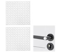 200 Pcs Transparent Rubber Cushion Pads,Maslasee Self Adhesive Furniture Coaster Feet, Silicone Rubber Bumper Pads, Cupboard Door Stoppers Sticky Rubber Feet Bumper Pads Noise Reducer for Wall