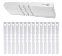 200 Pcs Tree Tags, Waterproof Tree Labels White Nursery Plant Labels Markers