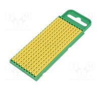 200 pcs x HELLERMANNTYTON - 561-00664 - Markers, Marking: 6, 0.8÷2.2mm, polyamid