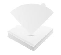 200 PcsCoffee Filter Papers, Coffee Filters Size 2 Unbleached Cone Filter Paper for Coffee Dripper and Pour Over Maker (White, 2-4 Cups)