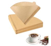200 PcsCoffee Filter Papers, Unbleached Paper Coffee Filters Size 2, Cone Filter Paper Size 02 for Pour Over and Dripper Coffee Maker (1-4 Cups)