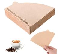 200-piece Coffee Filter Paper, V60 Coffee Filter, Disposable Unbleached Coffee Filter Paper, conical Filter Paper, Suitable for Coffee drippers and Pour-Over Coffee Machines