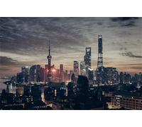 200 Piece Jigsaw Puzzle for Adults City Night View - Fun Challenges & Brainteasing Adult Jigsaws - Puzzle Games 200 Piece