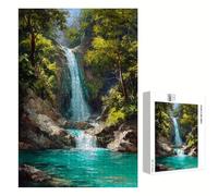 200 Piece Jigsaw Puzzle for Adults, Fall & Tree Premium Wooden Puzzles with Poster, Classic Cut, Interlocking Pieces for Home Decor & Mindfulness 14 x 10 in - Aged 14+ Only (Not a Toy) P3#895