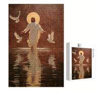 200 Piece Jigsaw Puzzle for Adults, Man & Bird Premium Wooden Puzzles with Poster, Classic Cut, Interlocking Pieces for Home Decor & Mindfulness 14 x 10 in - Aged 14+ Only (Not a Toy) P3#1224