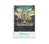 200 Piece Jigsaw Puzzle for Adults Manila The Philippines Home Decor Birthday Party Gift Toy for Men Women Elders Seniors 35x25cm