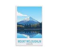 200 Piece Jigsaw Puzzle for Adults Mount Mcloughlin Oregon Home Decor Birthday Party Gift Toy for Men Women Elders Seniors 35x25cm