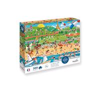 200 Piece Jigsaw Puzzle - Summer Sports, Multi-Colour