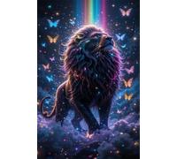 200 Piece Jigsaw Puzzles for Adults Animals Lions Butterfly Challenging Puzzle Educational Games Puzzle for Adults 200 Pieces Family Game Great Gift Idea, 13.8 x 9.8 inch