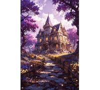 200 Piece Jigsaw Puzzles for Adults Castle Scenery Challenging Puzzle Educational Games Puzzle for Adults 200 Pieces Family Game Great Gift Idea, 13.8 x 9.8 inch