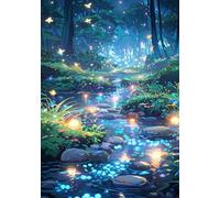 200 Piece Jigsaw Puzzles for Adults, Educational Games, Difficult, Logic Puzzles, Tree River Puzzles for Adults, Puzzle 200 Pieces