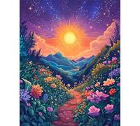 200 Piece Jigsaw Puzzles for Adults, Impossible Hard Difficult Challenging jigsaw puzzle 200 pieces adult Puzzles Classic Educational Games 35x25cm,Sunset Night View