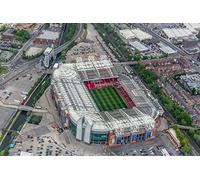 200 Piece Jigsaw Puzzles for Adults Kids | England Old Trafford, Manchester United Stadium from Above | 27.6" X 19.7" DIY Home Entertainment Toys for Adults Kids 35x25CM