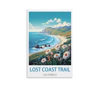 200 Piece Jigsaw Puzzles for Adults Lost Coast Trail California Classic Puzzle Kids Puzzle Challenging And Difficult Puzzles for Adults And Teens 35 * 25cm