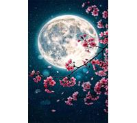 200 Piece Jigsaw Puzzles for Adults, Moon Flowers Classic Puzzle, 13.8x9.8 inch, Premium Interlocking No Dust, Family Indoor Activity
