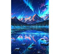 200 Piece Jigsaw Puzzles for Adults Mountain Lake Challenging Puzzle Educational Games Puzzle for Adults 200 Pieces Family Game Great Gift Idea, 13.8 x 9.8 inch