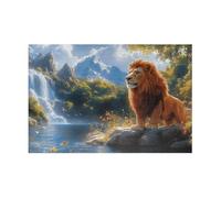 200 Piece Jigsaw Puzzles for Adults, Puzzle Educational Games, Challenging Puzzle, Puzzles 200 Pieces Animals Lions