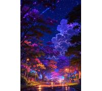 200 Piece Jigsaw Puzzles for Adults Street Scenery Challenging Puzzle Educational Games Puzzle for Adults 200 Pieces Family Game Great Gift Idea, 13.8 x 9.8 inch