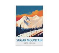 200 Piece Jigsaw Puzzles for Adults Sugar Mountain North Carolina Skiing Classic Puzzle Kids Puzzle Challenging And Difficult Puzzles for Adults And Teens 35x25cm