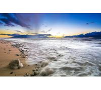 200 Piece Landscape Puzzle - Wooden Brain Teaser Jigsaw Puzzles - Relaxing Puzzles Games - Romantic City Jigsaw Puzzle for Kids and Adults Gifts, USA, Maui, Hawaii State, Landscapes, 35x25CM