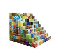 200-Piece Minecraft Magnetic Building Blocks Set - Educational STEM Toy for Kids, Creative Construction Gift (Ages 3+)