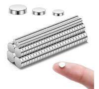 200-Piece Mini Neodymium Magnets Set - Includes 100pcs 3mm x 1mm, 50pcs n52 4mm x 2mm, and 50pcs neodymium magnets 5mm x 2mm, Small Round Rare Earth Magnets for Crafts