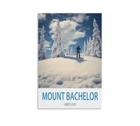 200 Piece Puzzle for Adults Mount Bachelor Oregon Ski Jigsaw Puzzles for Adults 200 Piece, Classic Puzzle Teens Boys Girls Puzzles 35x25cm