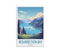 200 Piece Puzzle for Adults Resurrection Bay Alaska Home Decor Birthday Party Gift Toy for Men Women Elders Seniors, 35x25cm