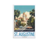 200 Piece Puzzle for Adults St. Augustine Florida Home Decor Birthday Party Gift Toy for Men Women Elders Seniors, 35x25cm