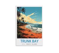 200 Piece Puzzle for Adults，Trunk Bay U.s. Virgin Islands For Kids And Adults, Personalised Assembling Jigsaw Fun Game 35x25cm