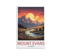 200 Piece Puzzles for Adults Mount Evans Colorado Puzzle 200 Pieces, Relaxing and Challenging Gift for Adults, Teens, Seniors 35x25cm