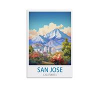 200 Piece Puzzles for Adults San Jose California Puzzle 200 Pieces, Relaxing and Challenging Gift for Adults, Teens, Seniors 35 * 25cm