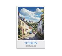 200 Piece Puzzles for Adults Tetbury Cotswolds Puzzles Micro Pieces Challenging Difficult Puzzles Christmas Birthday Gift Game Toys 35x25cm