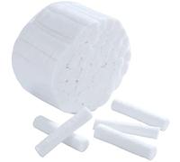 200 Pieces 1.5 Inch Dental Cotton Rolls, High Absorbent Mouth Gauze for Dentists, Nosebleeds, and Oral Care for Kids and Adults