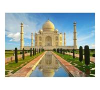 200 Pieces Adult Jigsaw Puzzle India Taj Mahal Famous World Landscape Photos Stress Reducing Toys 35x25CM