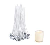 200 Pieces Candle Wicks, Cotton Wicks for 6 cm Candles, Natural Candle Wicks with for Making Candles