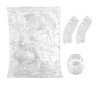 200 Pieces Disposable Ear Protectors for Shower, Waterproof, Transparent, Ear Protectors for Shower, Bath, Spa, Home, Hotel, Hair Salon